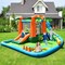 Inflatable Water Slide Bounce House With Splash Pool Ball Pit Climbing Wall Kids